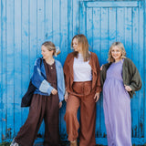 JOURNY Linen Jumpsuit Ada Lavender 4