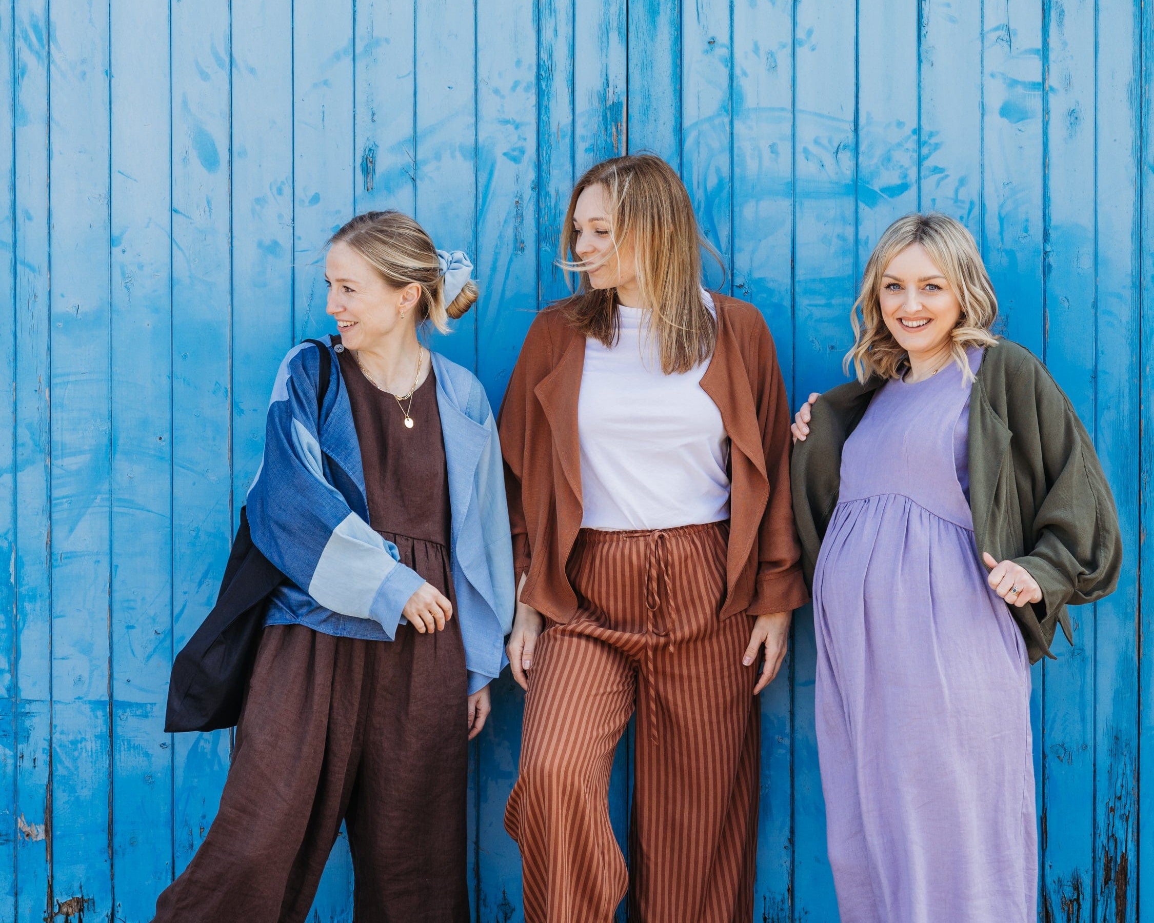 JOURNY Linen Jumpsuit Ada Lavender 4