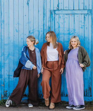 JOURNY Linen Jumpsuit Ada Lavender 4