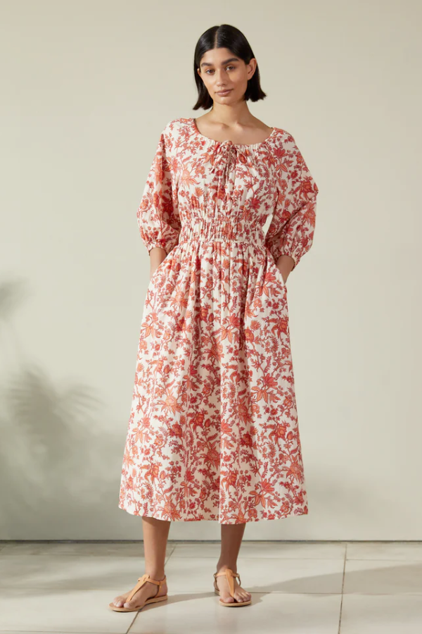 ワンピース botanical lase sleeves dress Mother of the Bride Dress Style #29161 | La Femme