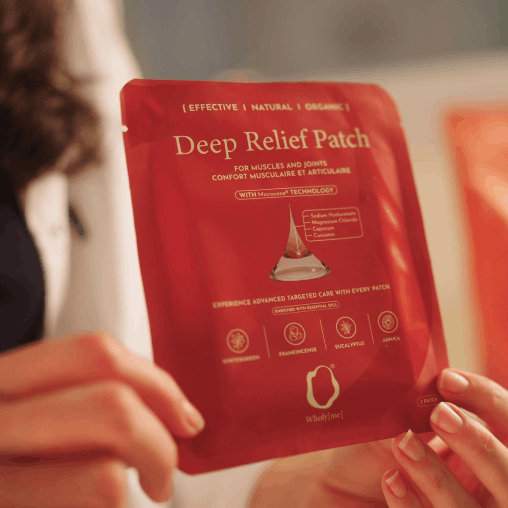 WholyMe Deep Relief Patch with Patented Microcone Technology 1