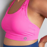 Natal Active Nursing Sports Bra Artemis Hot Pink B G Cup 3