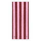 Avery Row Table Runner Bold Stripe Burgundy 1