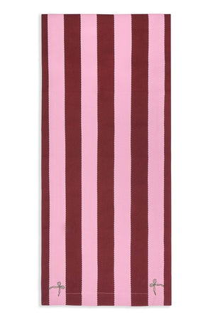 Avery Row Table Runner Bold Stripe Burgundy 1