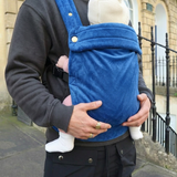 Bizzi Growin Velvet Baby Carrier True Blue 3