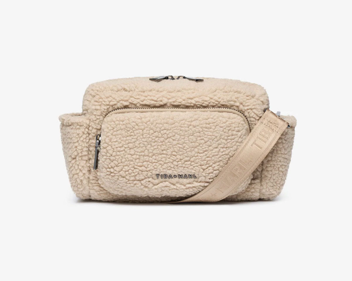 Tiba + Marl Inka Buggy Organiser Beige Borg Fleece 9