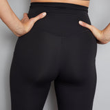 Natal Active Luxe Maternity Postnatal Leggings 7 8 Soft Black 5