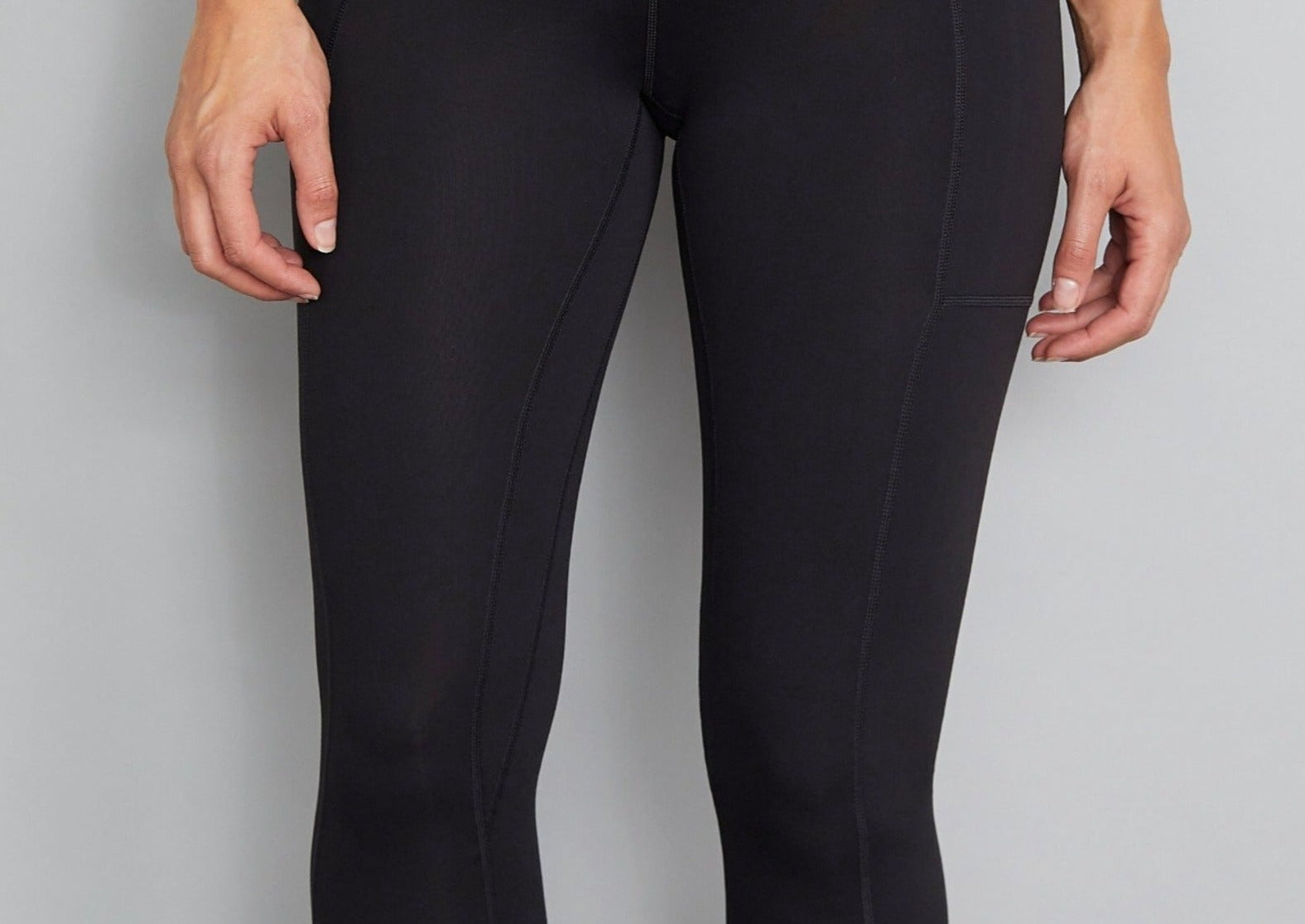 Natal Active Luxe Maternity Postnatal Leggings 7 8 Soft Black 4