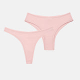 RENUE Everyday Thong Brazilian Brief Soft Pink Cloudair 1