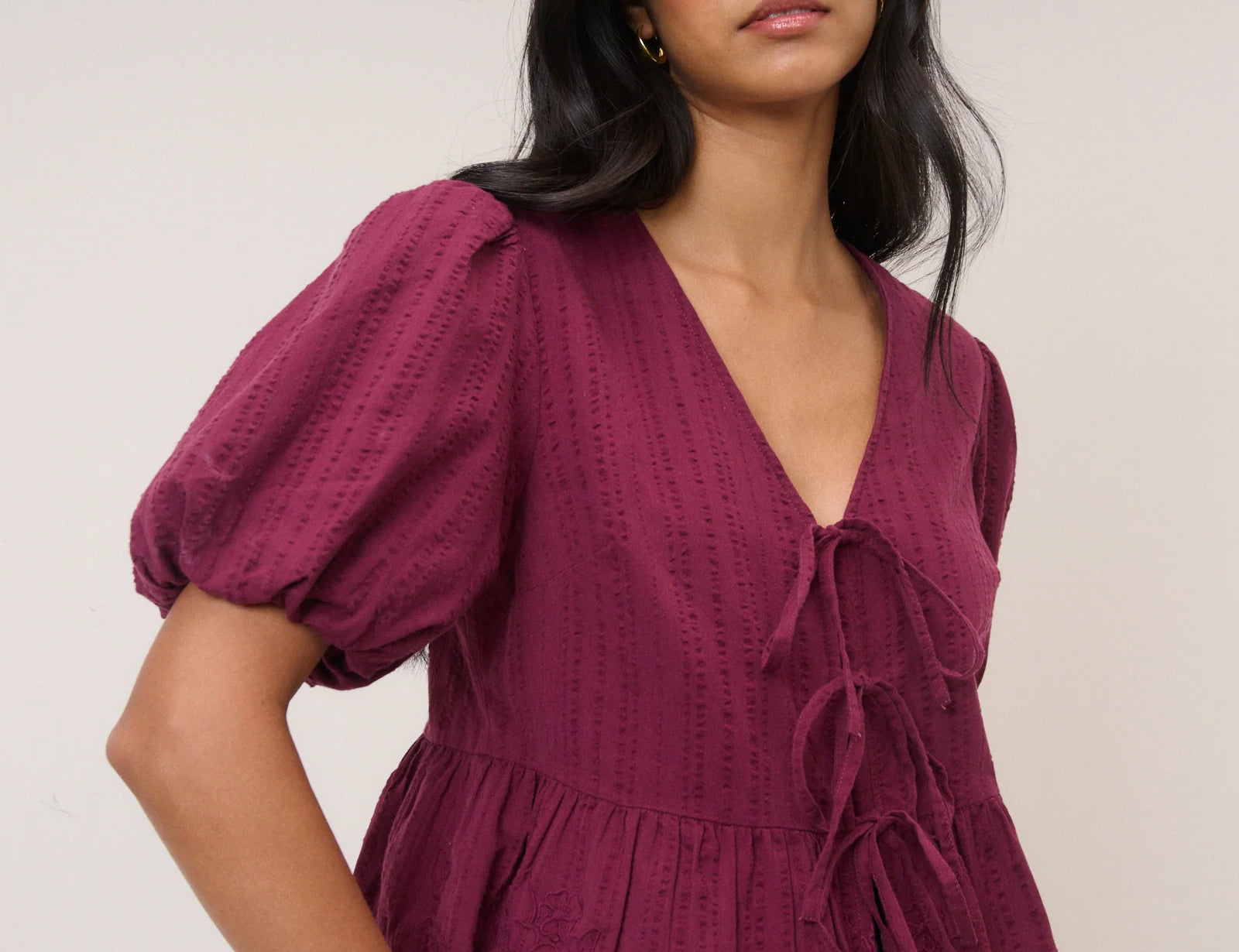 post birth dresses Lila Labor & Postpartum Gown in Periwinkle Blue