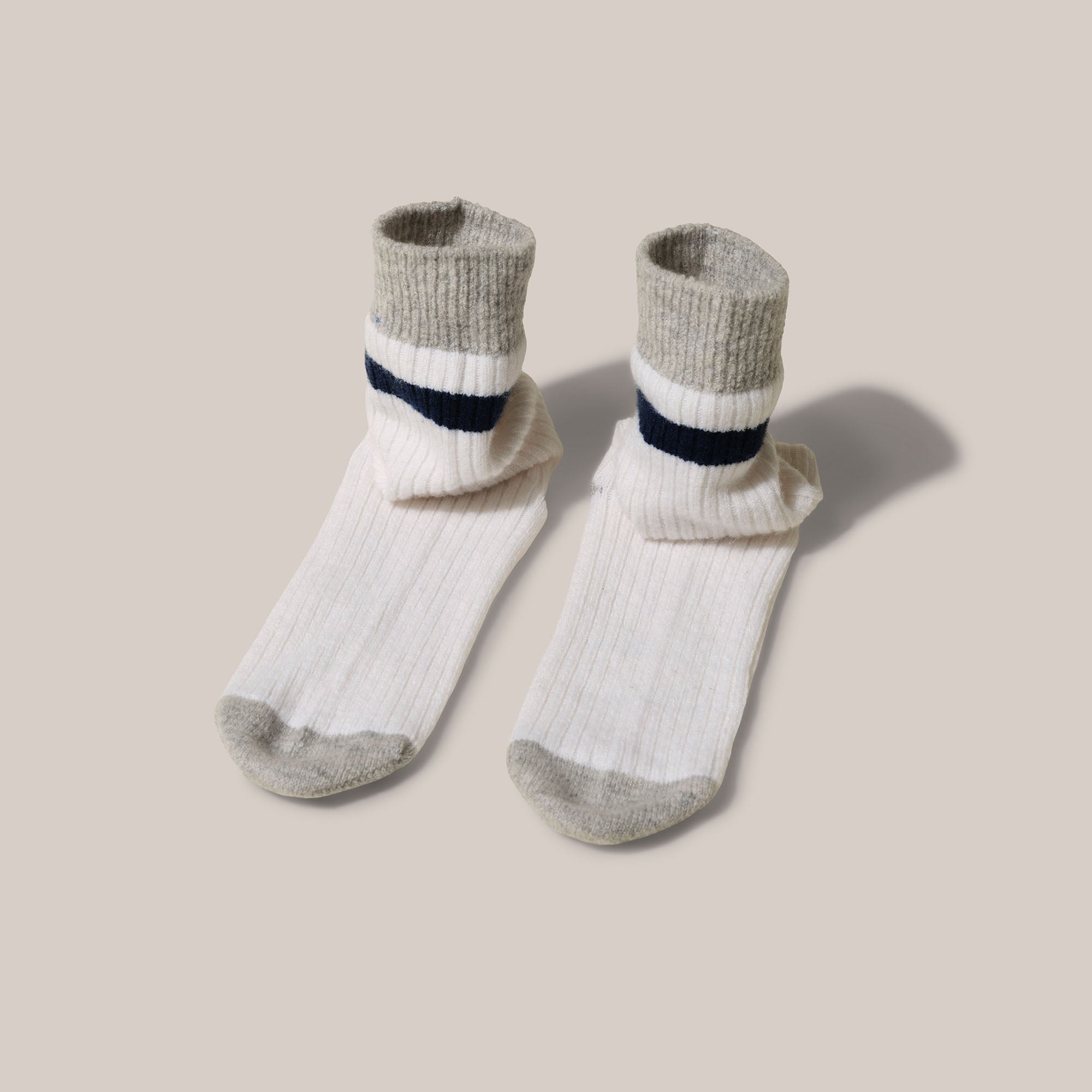Tonic London Cashmere Hospital Socks Buttermilk 1
