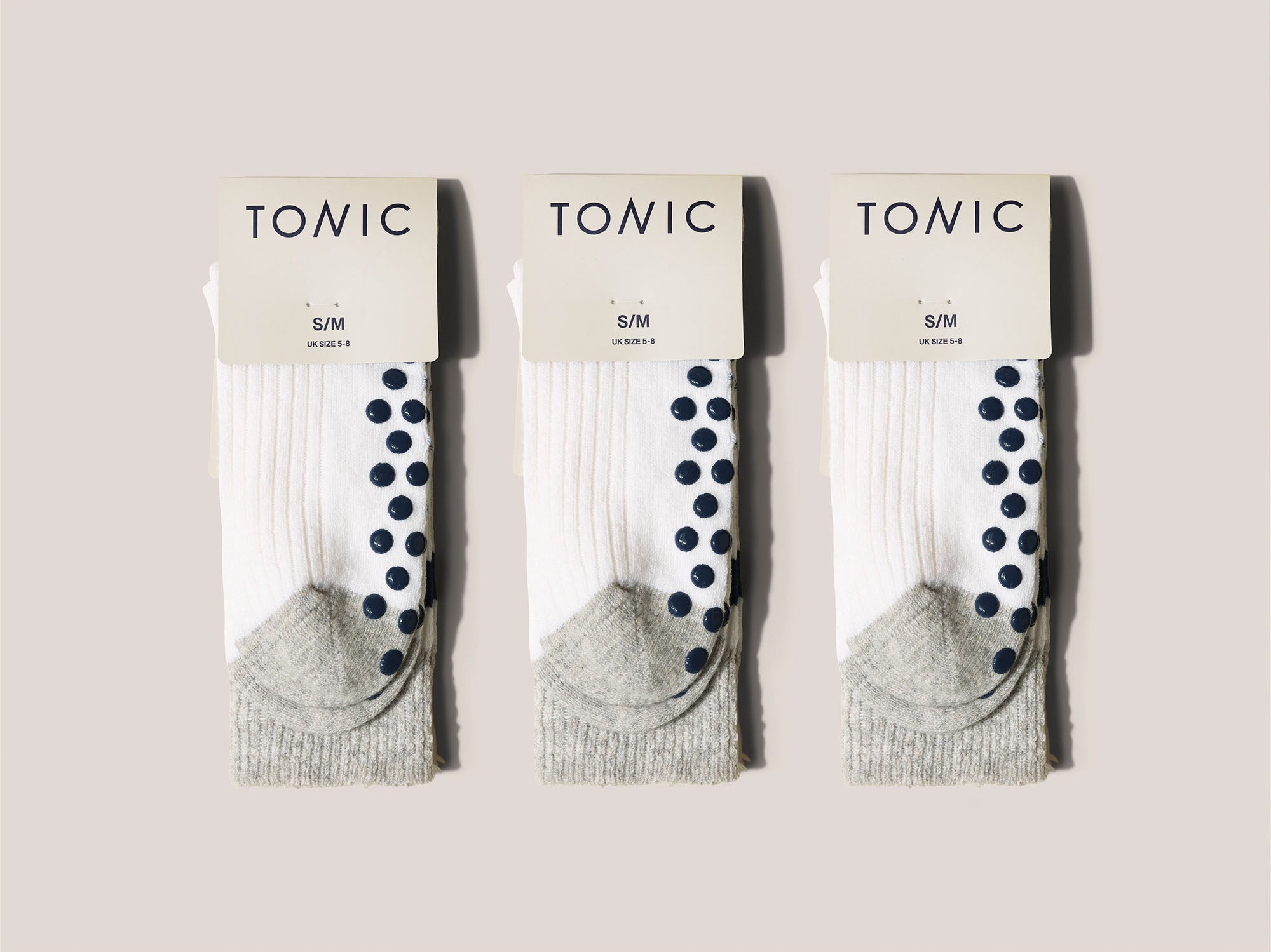 Tonic London Cashmere Hospital Socks Buttermilk 4