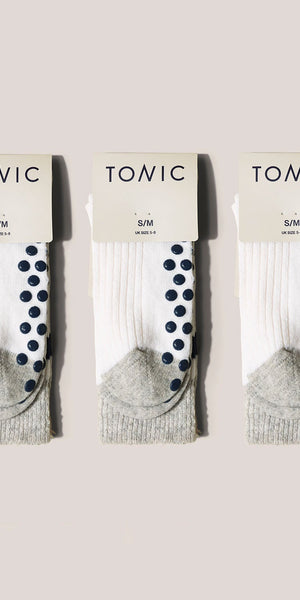 Tonic London Cashmere Hospital Socks Buttermilk 5