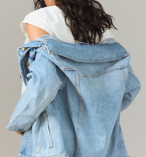 Hatch The Classic Maternity Jean Jacket 8