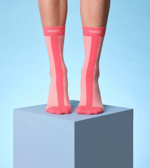 Tonic London Colour Pop Hospital Socks Pink 1