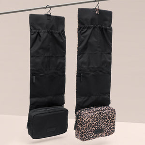 Tiba + Marl Tm Travel Roll Up Hanging Organiser Black 4