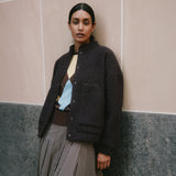 Albaray Curly Bomber Jacket 1