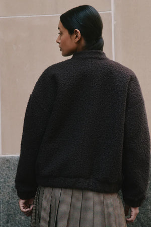 Albaray Curly Bomber Jacket 10