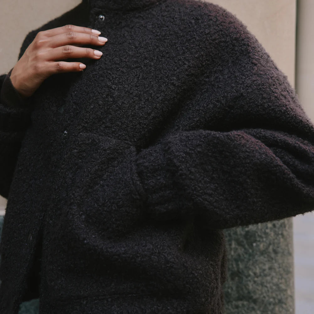 Albaray Curly Bomber Jacket 11