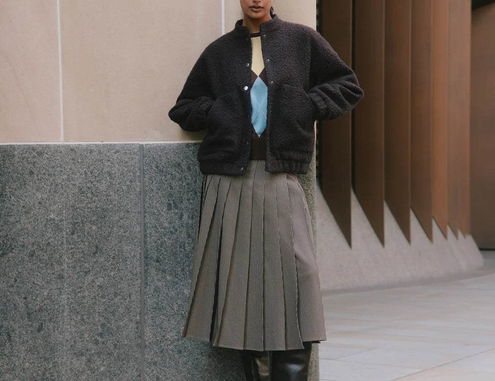 Albaray Curly Bomber Jacket 3