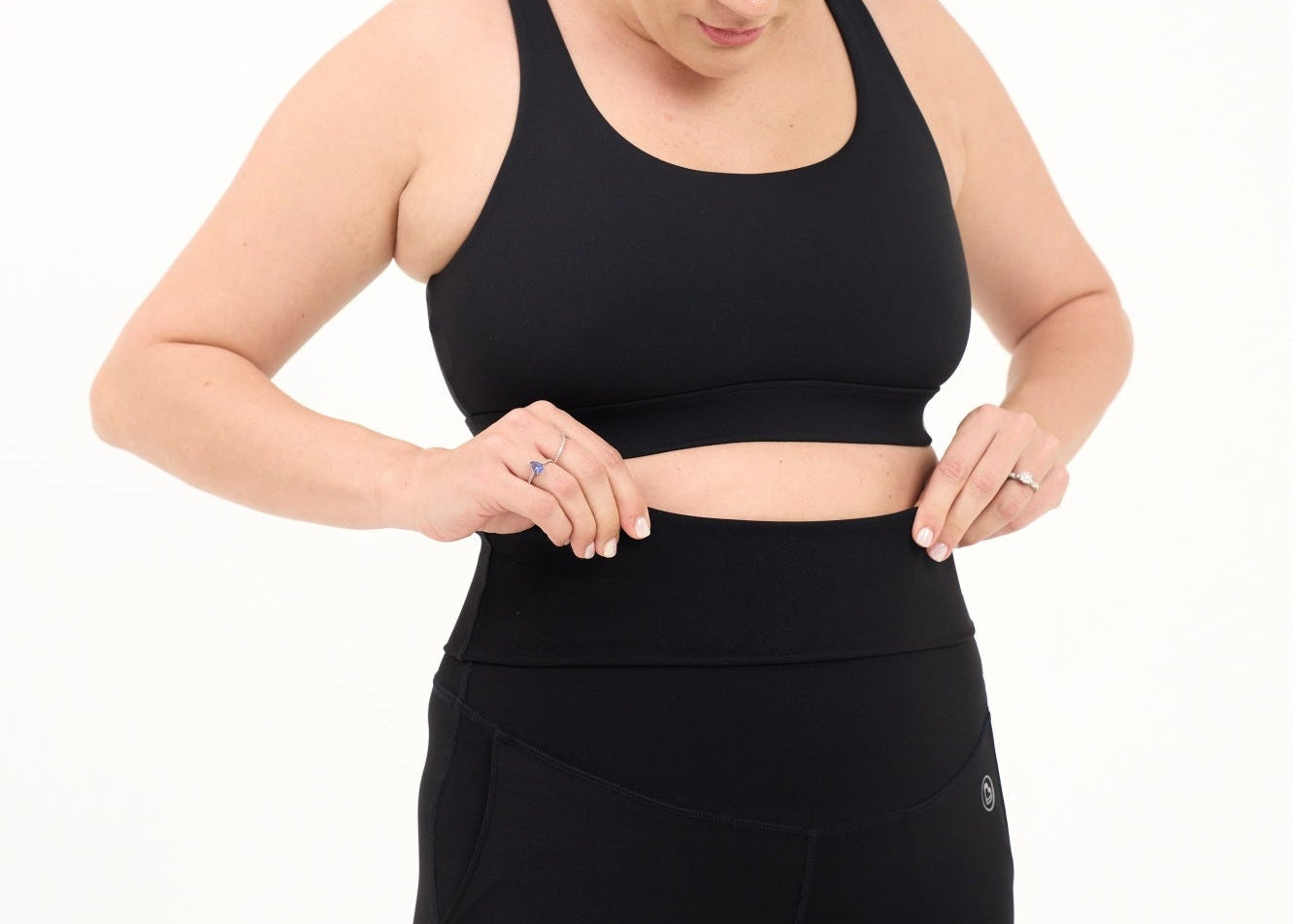 Natal Active Luxe Maternity and Postnatal Flare Leggings 8