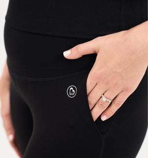Natal Active Luxe Maternity and Postnatal Flare Leggings 8