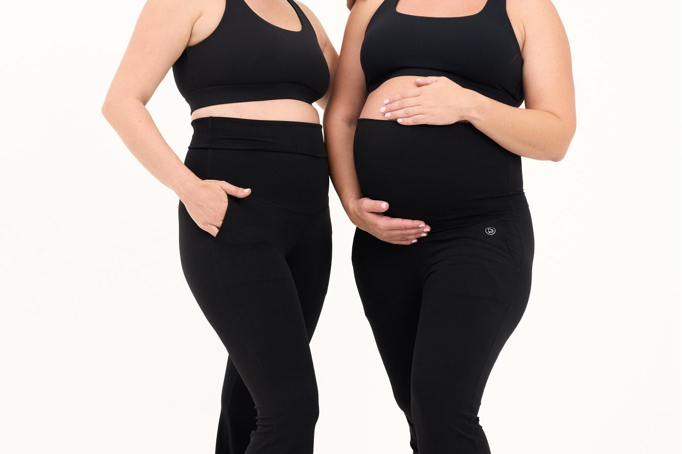 Natal Active Luxe Maternity and Postnatal Flare Leggings 7