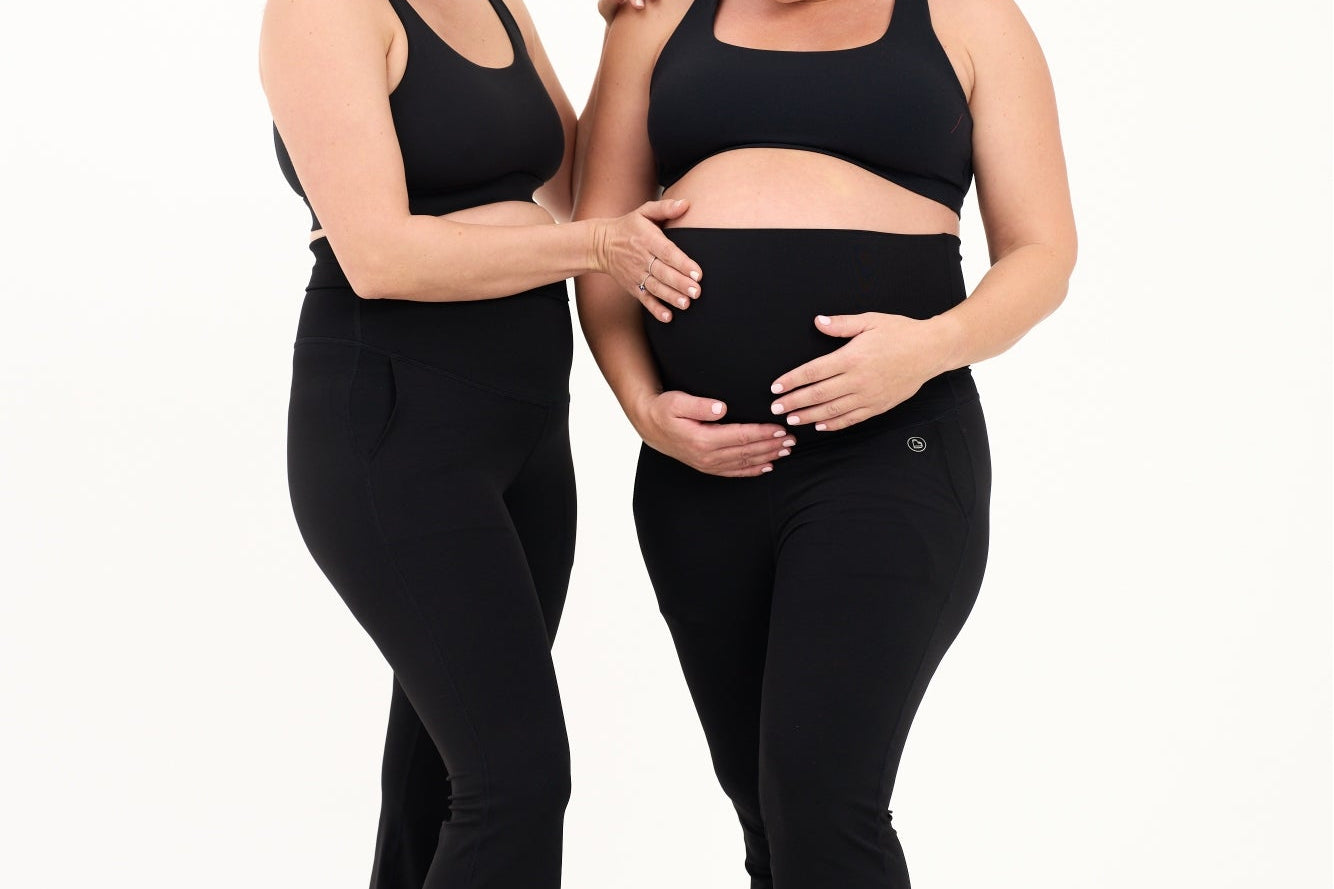 Natal Active Luxe Maternity and Postnatal Flare Leggings 6