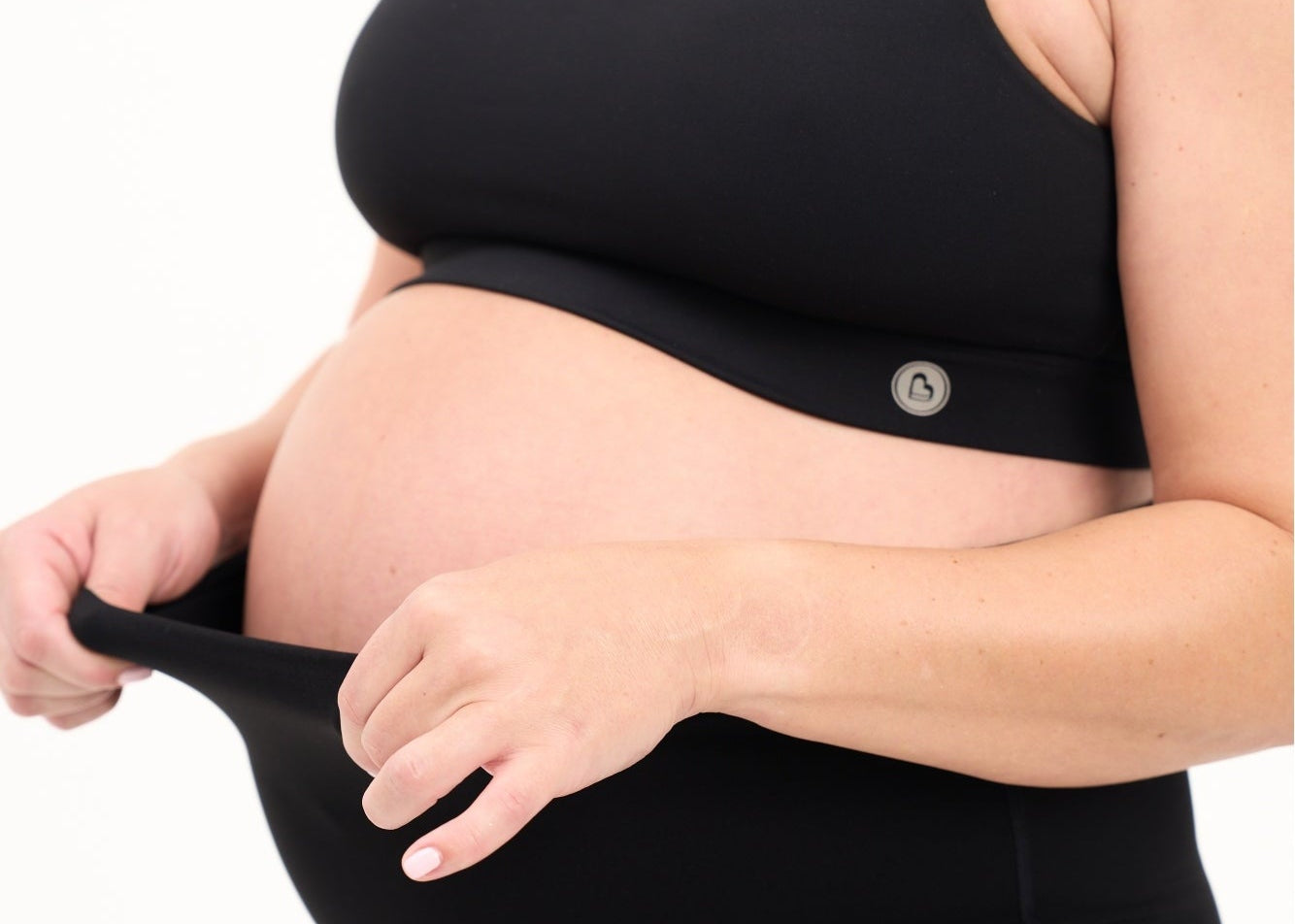 Natal Active Luxe Maternity and Postnatal Flare Leggings 1