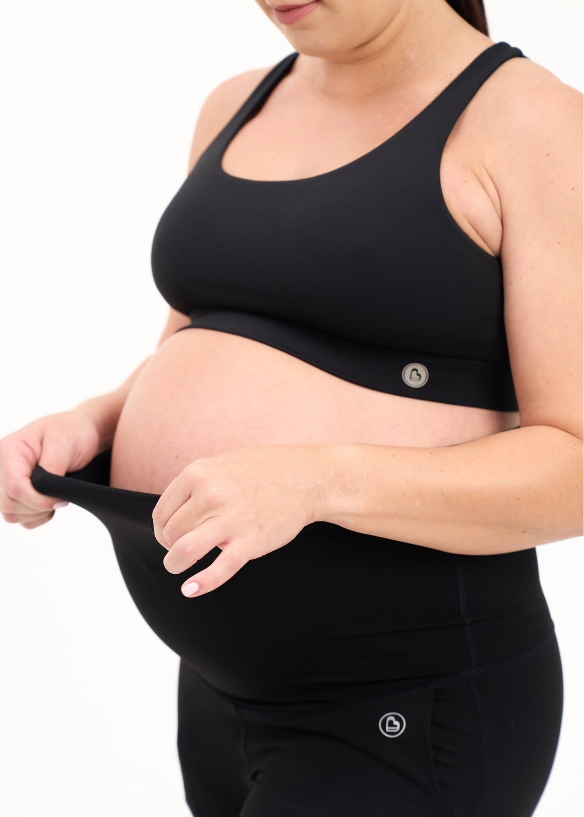 Luxe Maternity Postnatal Flare Leggings 30"