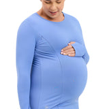Natal Active Swift Maternity Breastfeeding Run Top Cornflower Blue 7