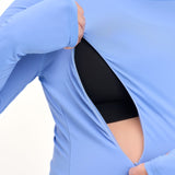 Natal Active Swift Maternity Breastfeeding Run Top Cornflower Blue 2