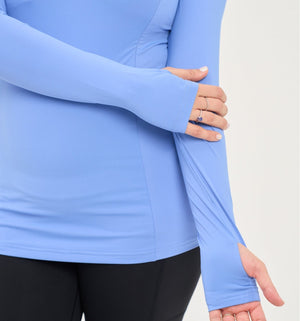 Natal Active Swift Maternity Breastfeeding Run Top Cornflower Blue 6