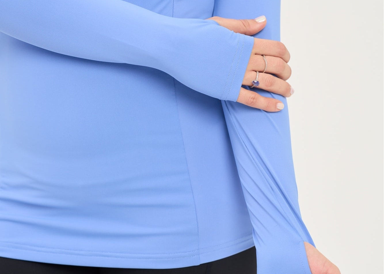 Natal Active Swift Maternity Breastfeeding Run Top Cornflower Blue 6