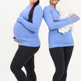 Natal Active Swift Maternity Breastfeeding Run Top Cornflower Blue 5
