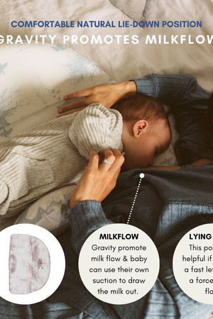 BellaMoon Lie Down Feeding Pillow Feather Nest 5