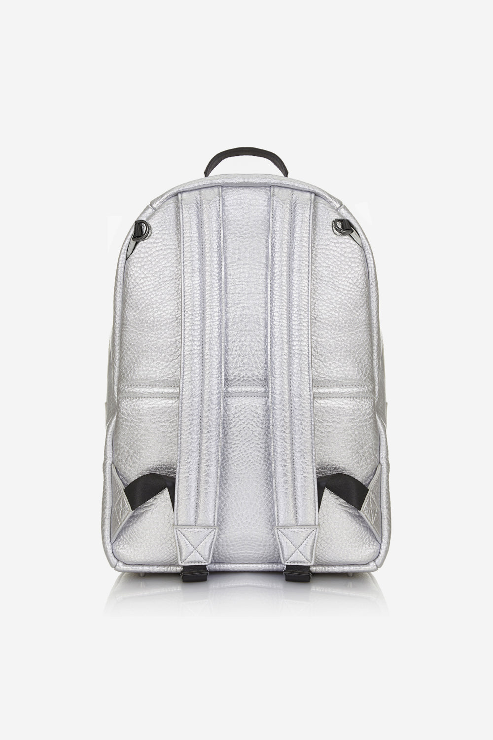 the GazettE MINI LEATHER BACKPACK SILVER