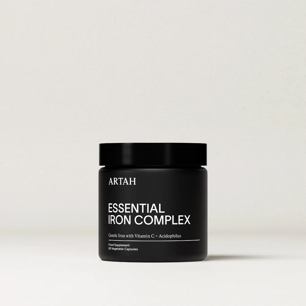 Artah Essential Iron Complex - gentle iron with vitamin c + acidophilus 1