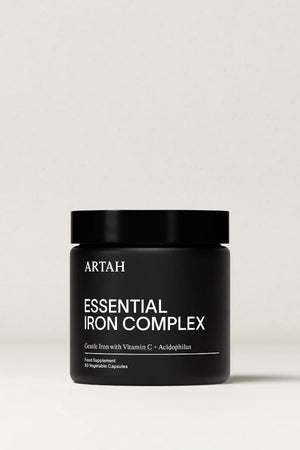 Artah Essential Iron Complex - gentle iron with vitamin c + acidophilus 1
