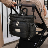 Avery Row Baby Changing Tote Bag Soft Black 2