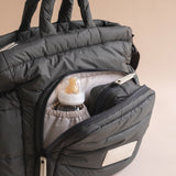 Avery Row Baby Changing Tote Bag Soft Black 4