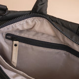 Avery Row Baby Changing Tote Bag Soft Black 6