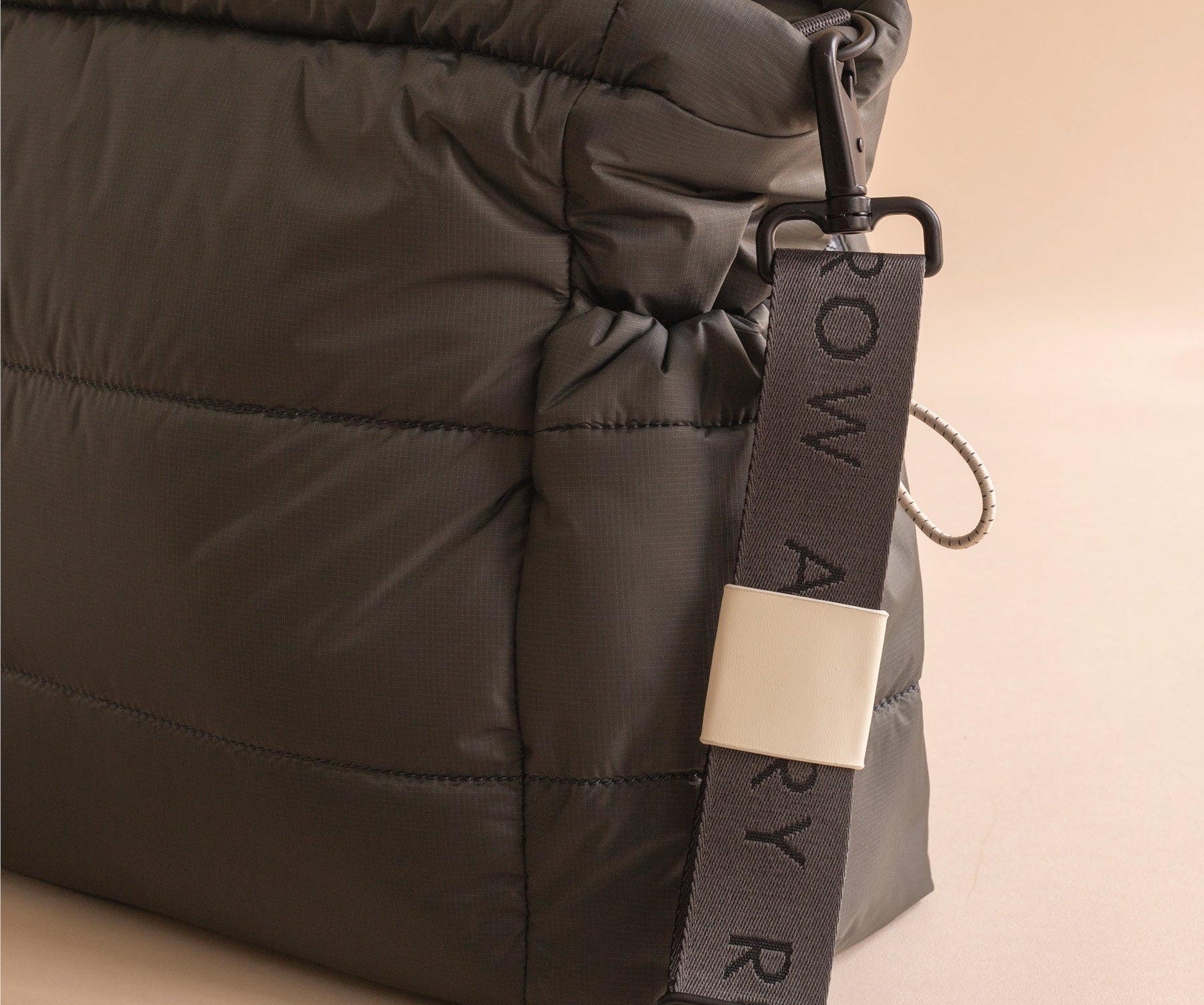 Avery Row Baby Changing Tote Bag Soft Black 9