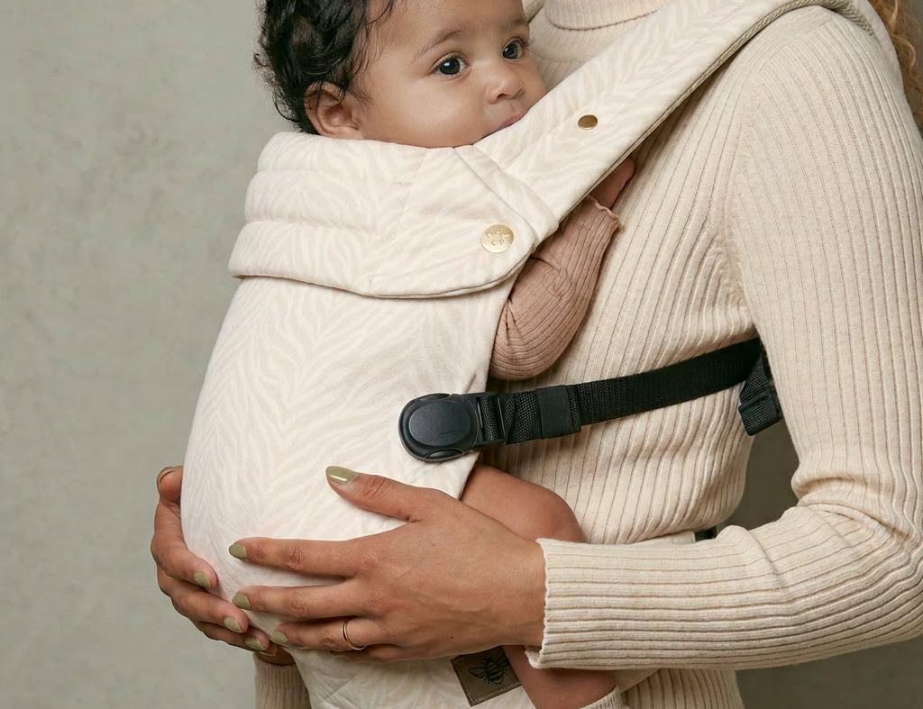 Bizzi Growin Nomad Air Animal Print Baby Carrier Gazelle 2