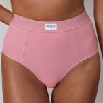 High Rise Boy Brief in Dusty Pink