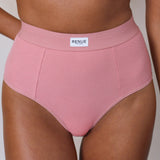 High Rise Boy Brief in Dusty Pink