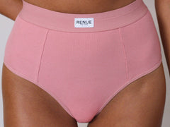 High Rise Boy Brief in Dusty Pink