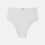 High Rise Boy Brief in White