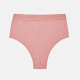 High Rise Boy Brief in Dusty Pink