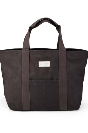 Avery Row Canvas Tote Bag Charcoal 1